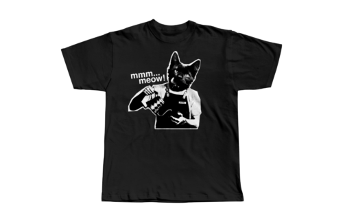 mmm... meow! t-shirt